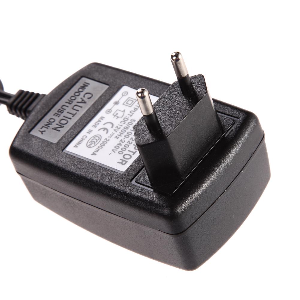 Power Adapter Input AC 100-240V 50-60Hz and Output DC 12V 2A Supply Charger Power Supply Adapter EU Plug Adapter