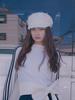Poejidam Fringe Nouvelle Margot Hat In Cream