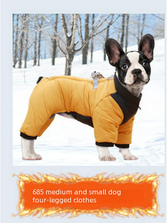 Reflective Waterproof & Windproof Dog Coat for Fall/Winter