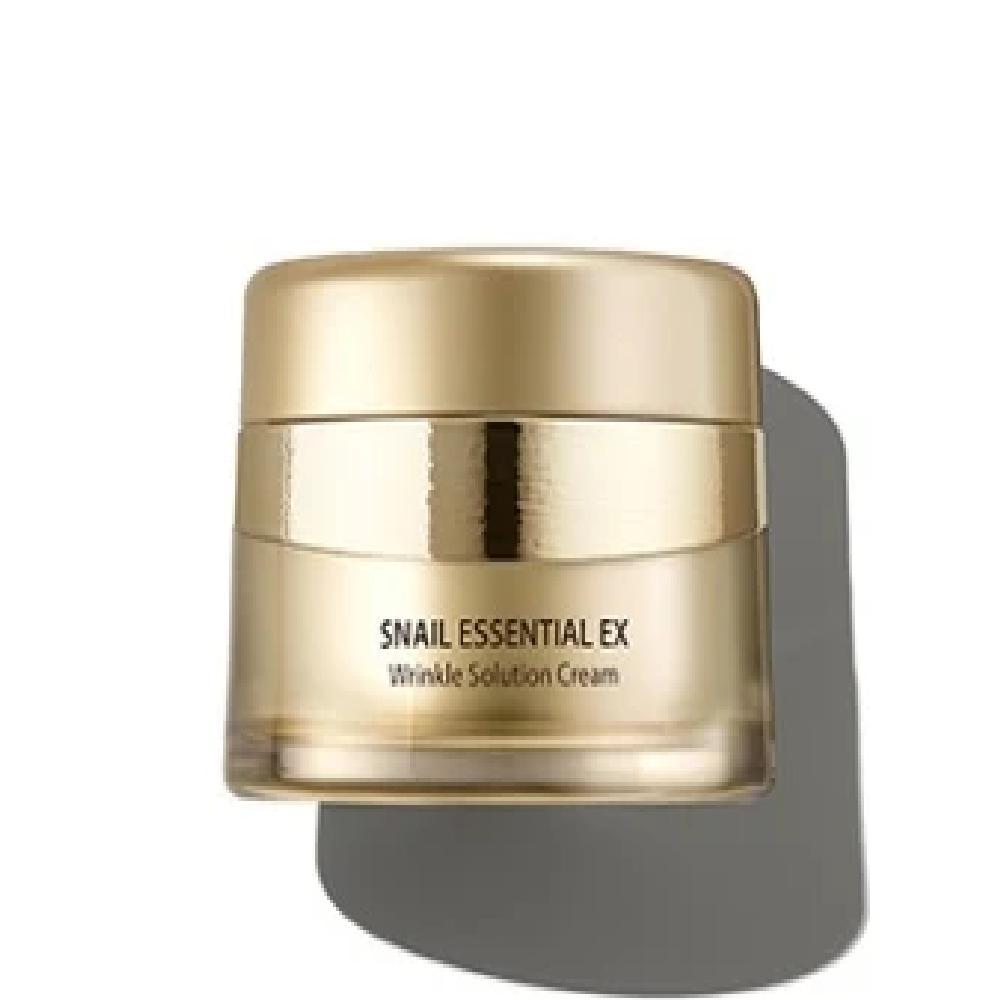 Крем-сыворотка от морщин Snail Essential EX_От морщин и для отбеливания_США Snail Essential EX Wrinkle Solution Cream 50 ml