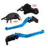 Langer Kupplungsbremshebel passend für YAMAHA XSR900 XSR900GP MT-09 MT-09SP 2024-2025 Blau