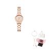 FILA Brilliant Star Series Watch Quartz Movement Steel Strap Pink Dial Romantic Set Women watches FLL38-6648