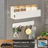 Magnetic Wall-mounted Kitchen Storage & Spice Rack