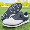 Professionelle Spikes Herren Golfschuhe Wasserdicht Mikrofaser Zehenschutz Kollisionsschutz Outdoor Wettkampf Sportschuhe 39-48 Golfschuhe Herren