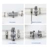 Miling Aluminum Hose Pipe Quick Connector