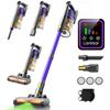 Laresar X11 Cordless Vacuum Cleaner 550W 55KPA Suction Power  Handheld Smart Home Dust Cup 60 Mins Runtime 3 Pcs Hepa Filte Set