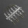 12Pcs Carp Baits Stinging Boilies Pin Replacement with Silicones Corn Ronnies Hair Rig