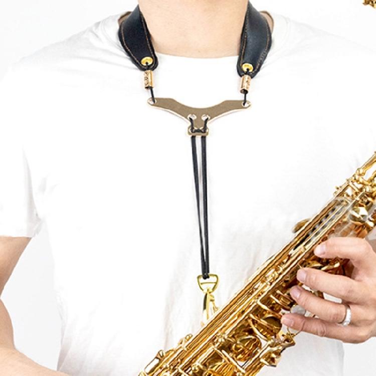 Saxophone Strap Adjustable Neck Strap Sax Harness Comfortable and Breathable