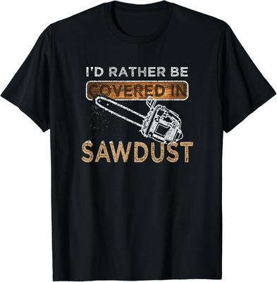 Divertente Motoseghista Taglialegna Segatura Regalo T-Shirt Unisex