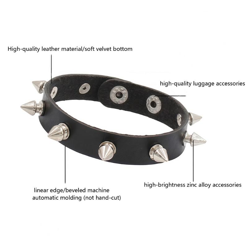 Braccialetto in Pelle Multistrato Fatto a Mano Braccialetto da Polso alla Moda Gioielli Eleganti da Festa Braccialetti alla Moda da Donna per Feste Quotidiane