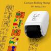 Creative Cartoon Stamp Colorable DIY Scrapbooking Stamp Animal Fruit Stamp  Craft Projects