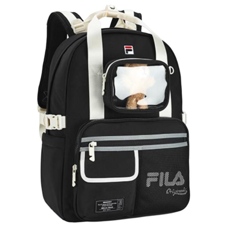 New FILA Fabric Backpack Women's Black F13W519168F-BK