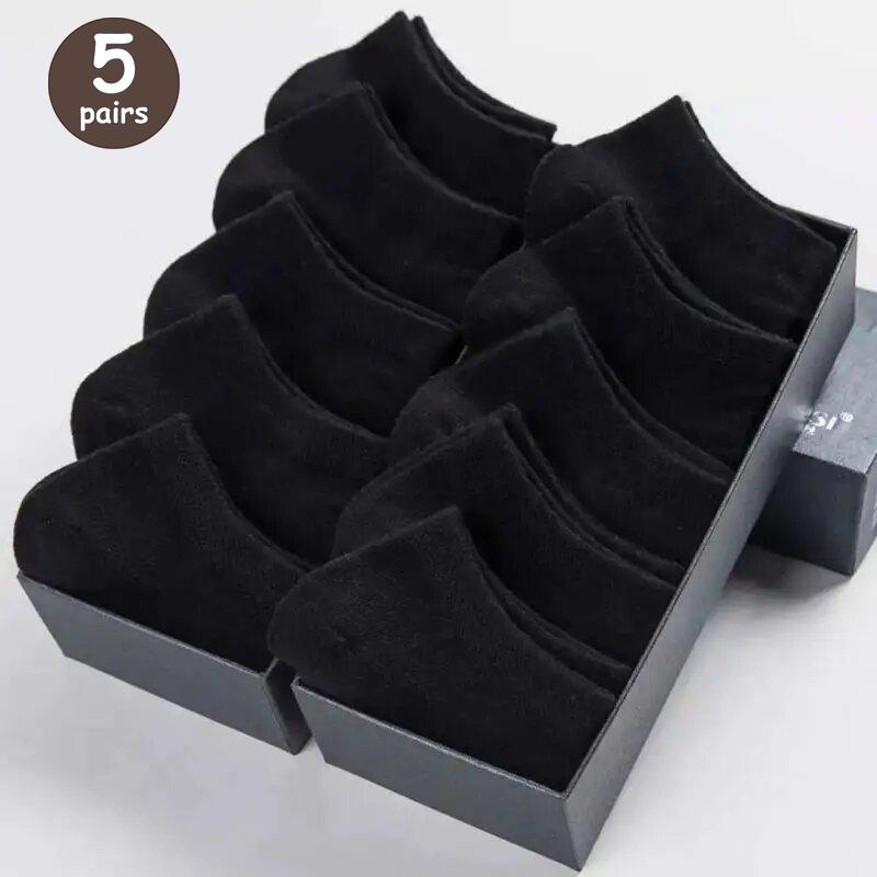 

10/20/30/40/60 Pairs Of Unisex Solid Color Socks Comfy Breathable Soft Sweat Absorbent Socks For Daily And Outdoor Wearing One Size