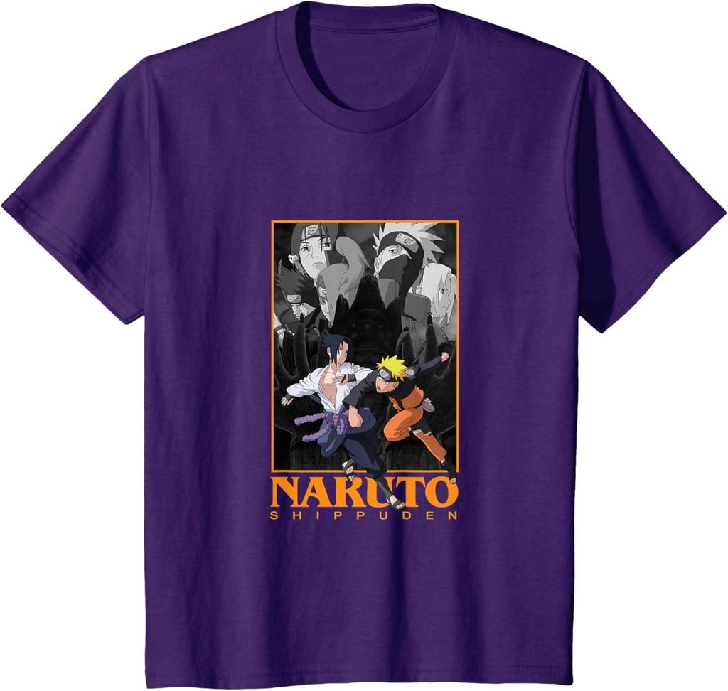 Naruto Shippuden Anime Cartoon T-Shirt S-6xl