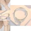 High Quality Exquisite Fashion Cute Ball Cuff Bracelet Chain Bangles Jewelry For Women