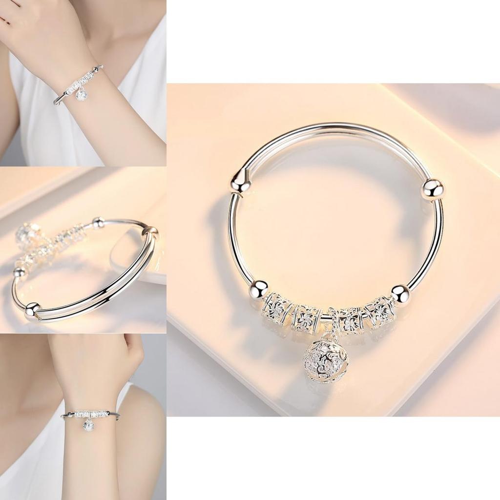 High Quality Exquisite Fashion Cute Ball Cuff Bracelet Chain Bangles Jewelry For Women