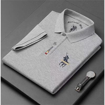 Business Casual Non-iron Embroidered Men's Polo Shirt