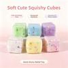 Sound Effects Crackling Squishy Toy 5cm TPR Fidget Toy Sensory Stress Ball  for Kids Adults