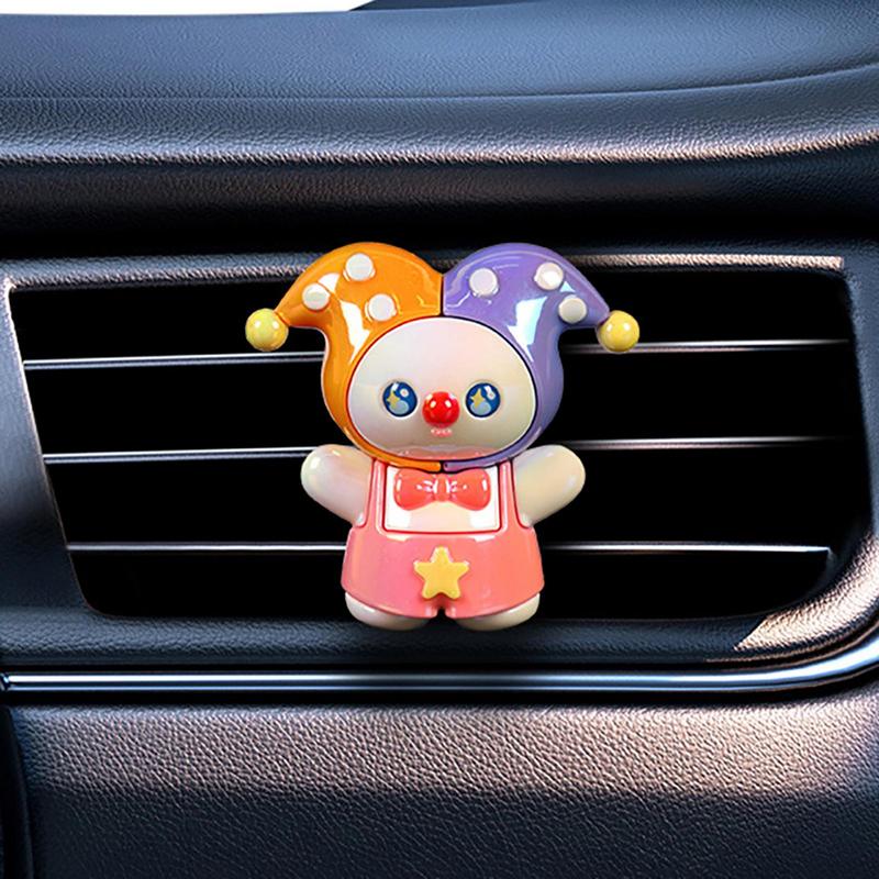 Car Air Outlet Perfume Longer Fragrance Cartoon Doll Car Scents Air Freshener Natural Automotive Air Fresheners Car Scents