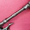 Metal Shadowmourne Katana Axe Sword Anime World Warcraft Ninja Knife Blade Real Size Japanese Samurai Sabre Toy 7inch of Kid Friendly Entertaining Fun
