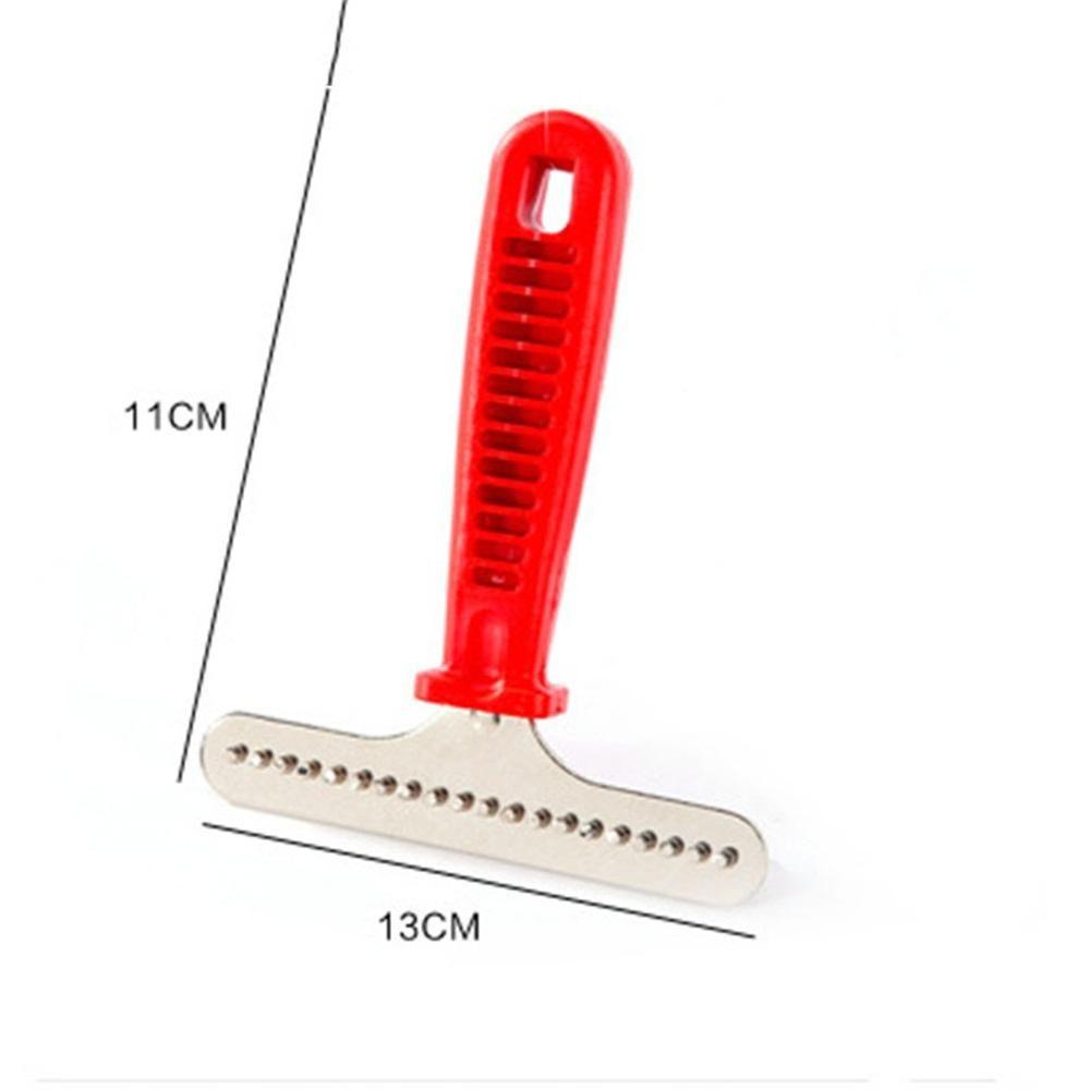 

Flea Stainless Puppy Pin Rake Dog Shedding Brush Comb Hair