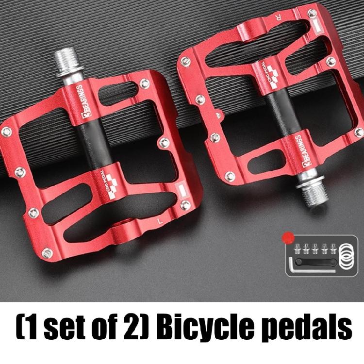 Bicycles Pedal Light Weight Aluminium Steel Bearing Bicycles Pedals Road Pedals Waterproof Bicycles Parts