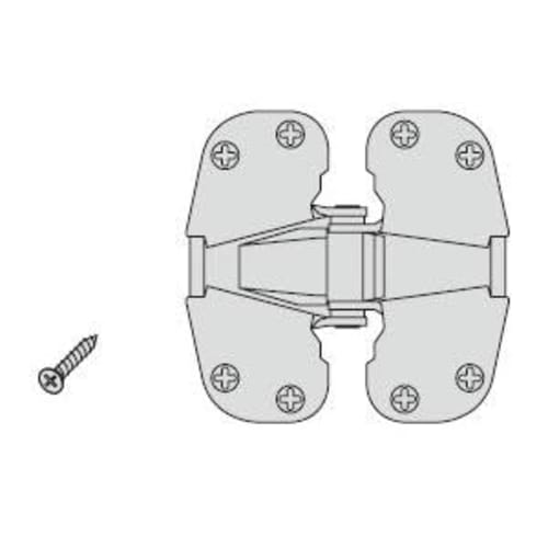 Noda P53 Closet Center Hinge (October 1995 - Present), Black Iron, 1 Piece