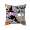 Halloween Cute Kitten Office Living Room Sofa Car Decorative Pillowcase