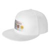 Fashion SUMMER Flat Brim Sun Hat  Students Golf Hat Unisex