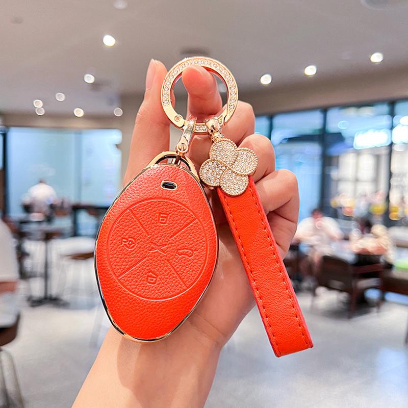 High-End Key Cover for Xiaopeng Models: P7, P7i, P5, G3, G3i, G9, G6 - Stylish Design for Men and Women