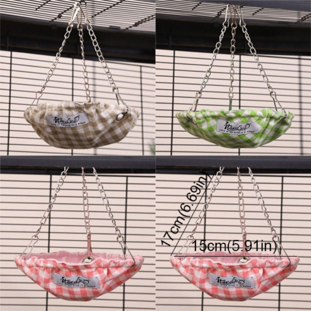 Bite Resistant Hanging Bird Nest Scratch Resistant Bird Cage Bed Bird Climbing Swing  Hatching