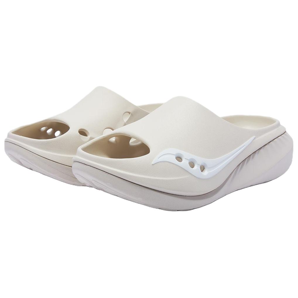 Saucony Cradle Comfortable Versatile Slide Sandals Unisex sandals Light-Khaki S28283-2