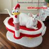 Derder Chicken Cat Climbing Frame Cat Nest Cat Tree Integrated Hemp Rope Cat Jumping Platform Cat Scratching Column Cat Shelf