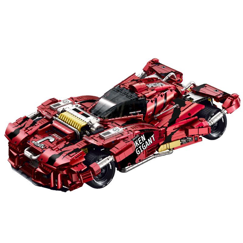 Guli 10619 Sports Car Juggernaut: Advanced Building Blocks Model for Boys