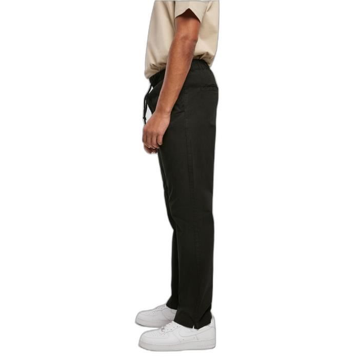 Pantalon droit fendu Urban Classics - noir - 2XL