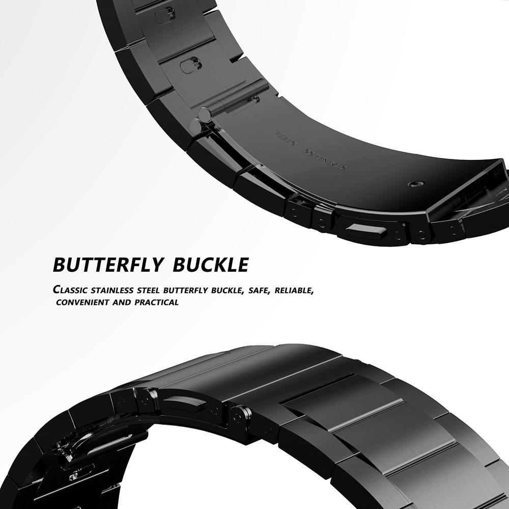 22mm Watch Band for Huawei Watch Ultimate 2 Strap Stainless Steel Business Band for Huawei Watch GT6 Pro/GT6 46mm Accessories
