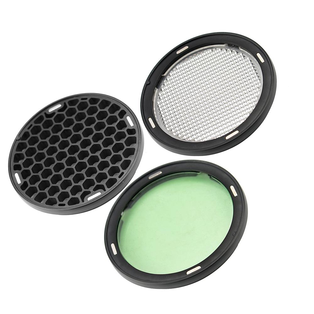 AK R1 Pocket Flash Light Accessories Kit for Godox H200R V1 AD200 AD200pro AD100PRO Round Flash Head