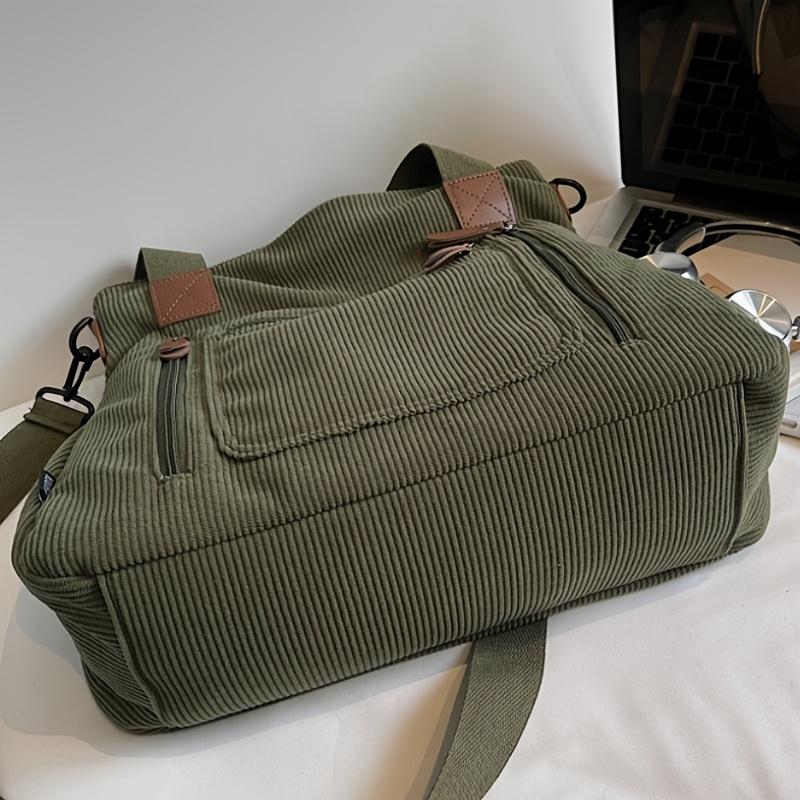 Women's Corduroy Vintage Shoulder Bag Handbag