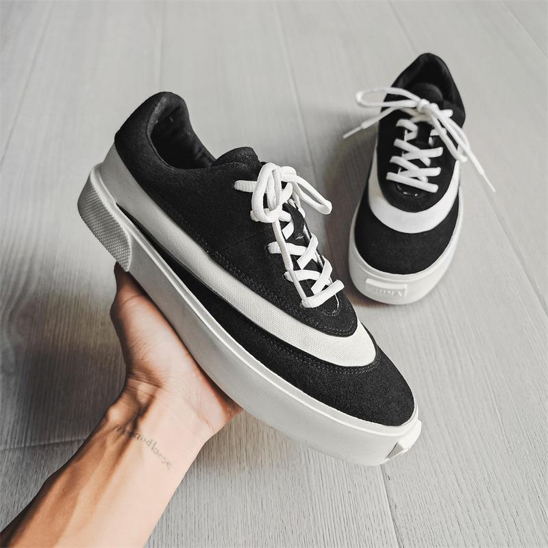 Fashion Shoes for Men Fad Casual Shoes Breathable Anti Slip Canvas Footwear Men's Outdoor Comfort Walking Board Shoes Zapatillas Hombre