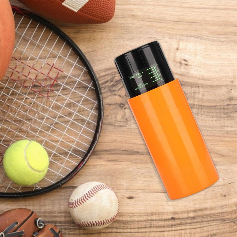Tennis Ball Jar Pressure Maintain Repair Container Tennis Shape Restore Bounce Ball Repairing Container Sports Accessories arancione