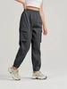 Spring Autumn New Women's Casual Workwear Loose Pocket Sports Pants with Elastic Cuff Long Leg Pants