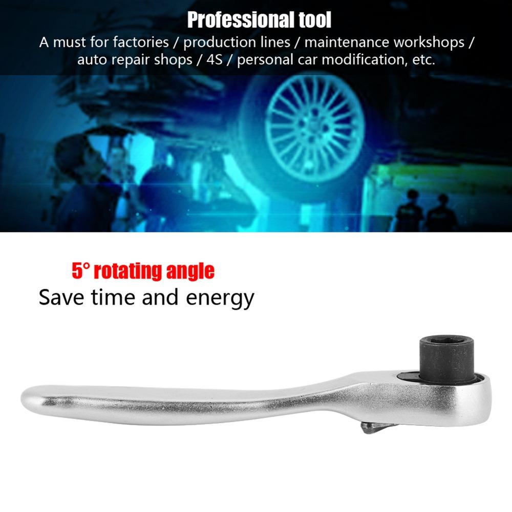 High Torque Mini Ratchet Wrench 6.35mm 1/4Inch Mini Ratchet Screwdriver Automotive Repair