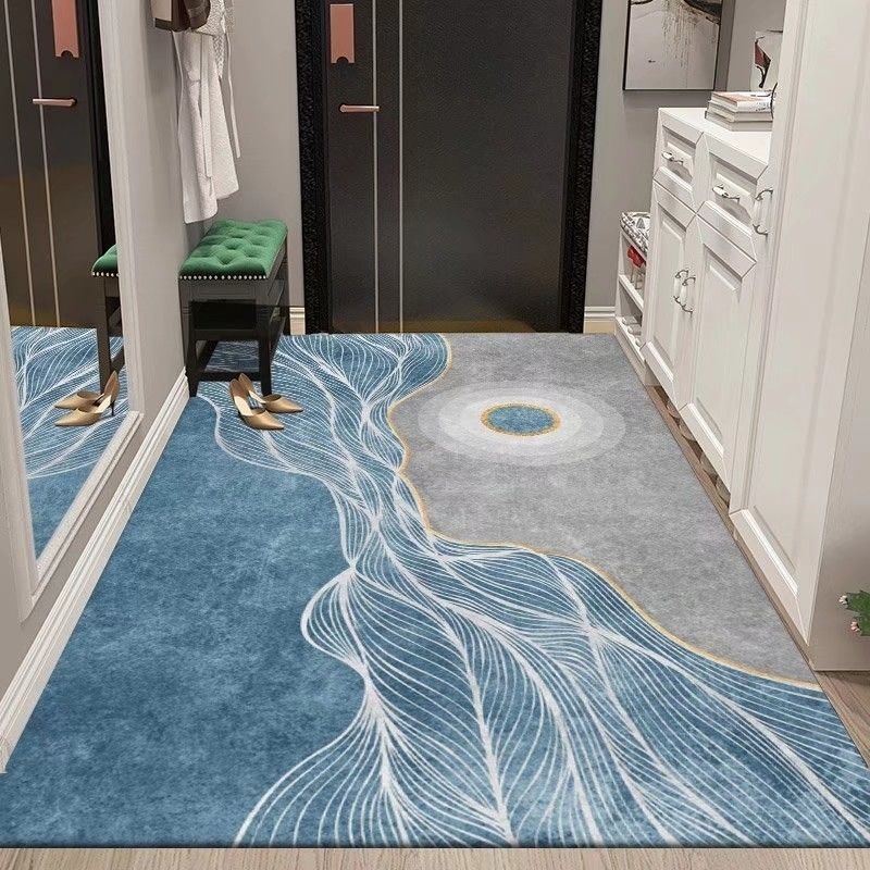 3D luxusní mramorový barevný koberec zlaté barvy pro domácí obývací pokoj Ložnice Pohovka Rohožka Dekor