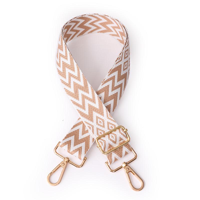 

Adjustable Colorful Diamond Crossbody Bag with Thickened Shoulder Strap