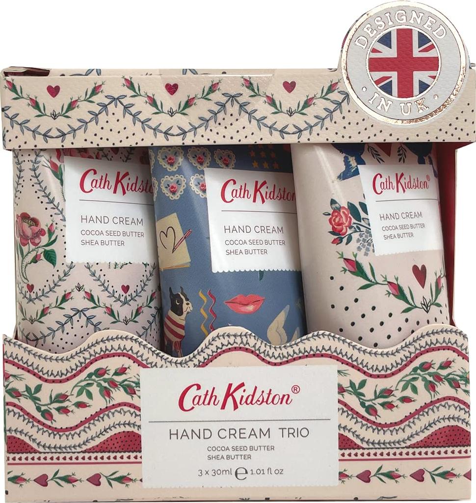 Cath Kidston Hand Cream Trio Keep Kind (Official Import)