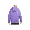 Nike Logo Print Drawstring Hoodie Unisex Tops Vibrant-Grape-Purple DR1039-542