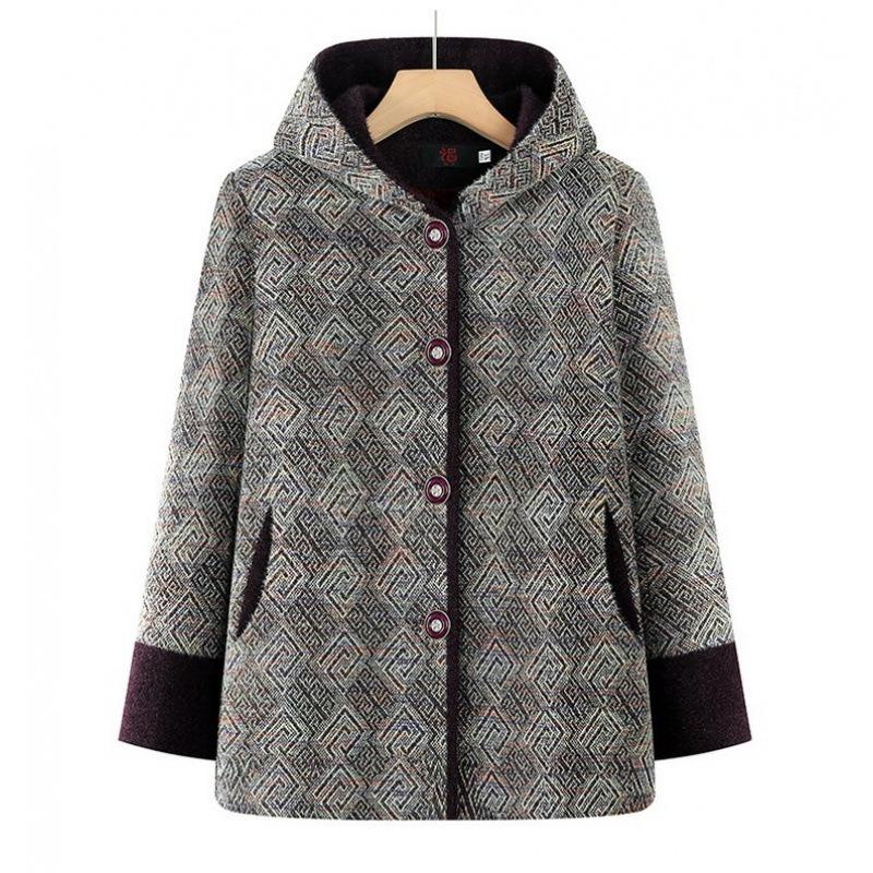 

Imitation mink jacket winter women s long coat thickened noble hooded coat 5XL [recommended 150-80kg] фиолетовый