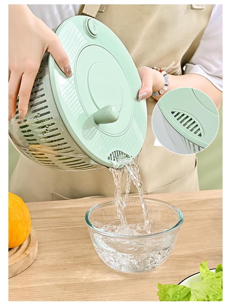 Multifunctional Salad Spinner & Vegetable Cutter: Fruit Spinner, Cucumber, and Potato Shredder/Slicer with Dehydrator
