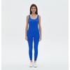 New Thread Tight Fitting Abdominal Jumpsuit Seamless Elastic Fitness Running Sports Jumpsuit Set For Women