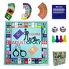 Adultopoly Board Game Couple Date Night Fun Interactive Valentines Gifts for Husband Wife Relationship Card Game Toy